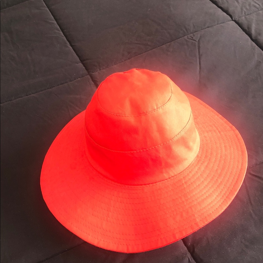 Bright Orange/Red Sun Hat